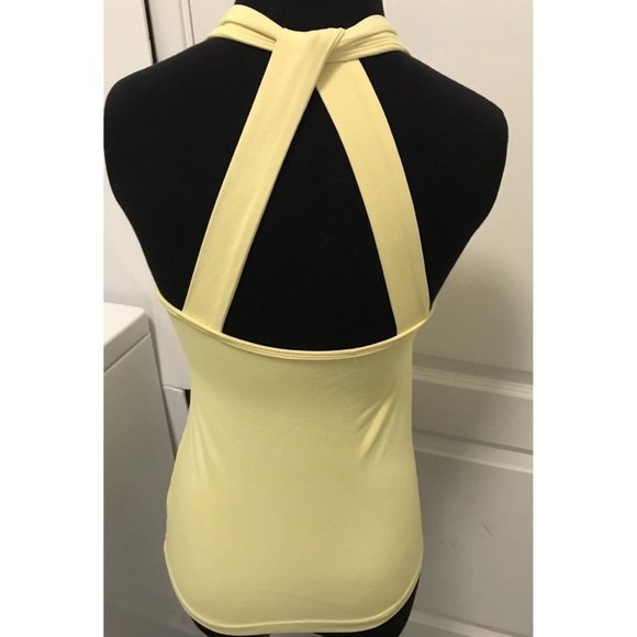 Women's Smal Tank/Workout Top Yellow**CUTE** - Picture 2 of 3